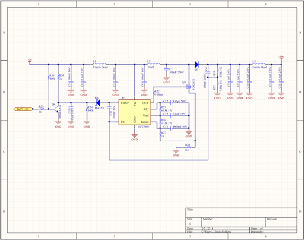 160V Boost Schematic